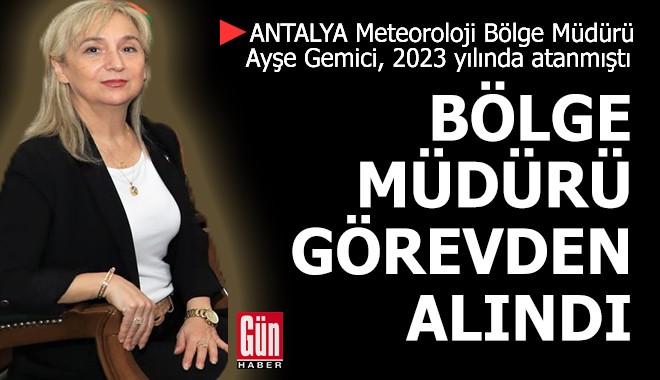 Antalya Meteoroloji 4. Bölge Müdürü değişti