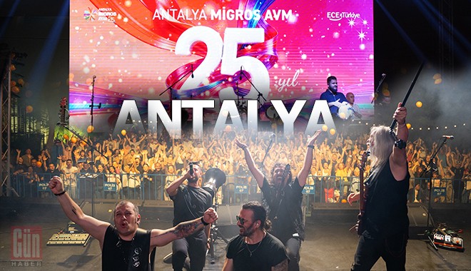Antalya Migros 25 yaşında