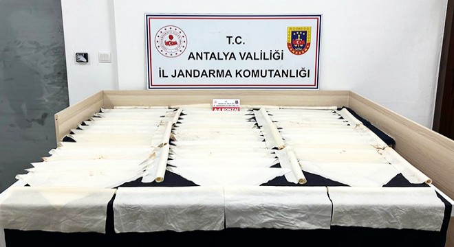 Antalya da 1 milyon kullanımlık bonzai ele geçirildi