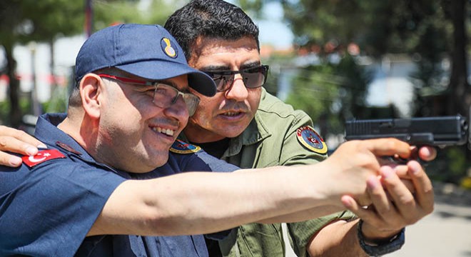 Antalya da 30 özel bireyin askerlik heyecanı