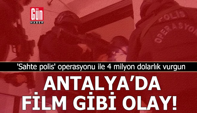 Antalya'da 4 milyon dolarlık kripto vurgunu