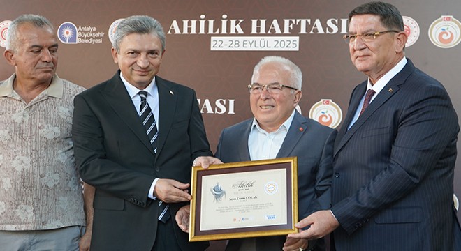 Antalya da Ahilik Haftası kutlandı