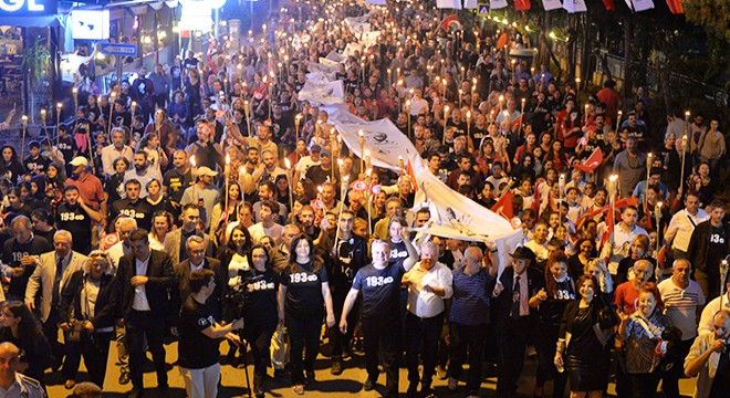 Antalya da Ata’ya Saygı Yürüyüşü