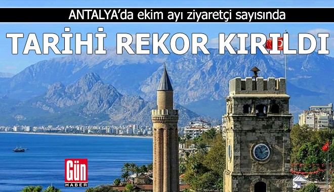 Antalya'da Cumhuriyet rekoru kırıldı