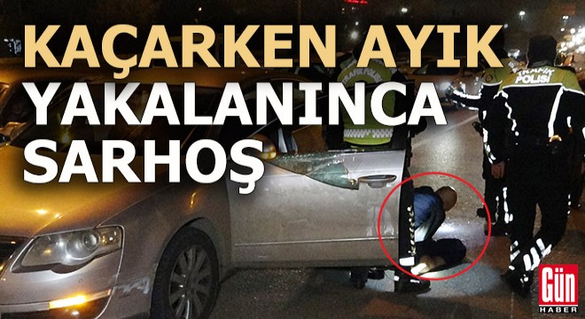 Antalya da  Dur  ihtarına uymadı, 50 kilometrelik takiple yakalandı