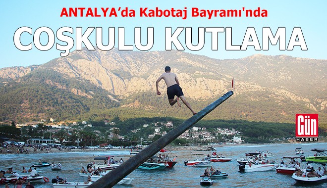 Antalya'da Kabotaj Bayramı'nda coşkulu kutlama