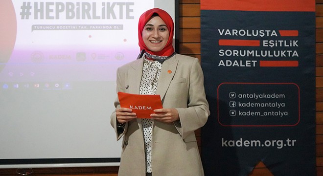 Antalya da  Şiddete Karşı Hep Birlikte  çağrısı