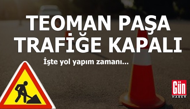 Antalya'da Teoman Paşa Caddesi trafiğe kapatılacak