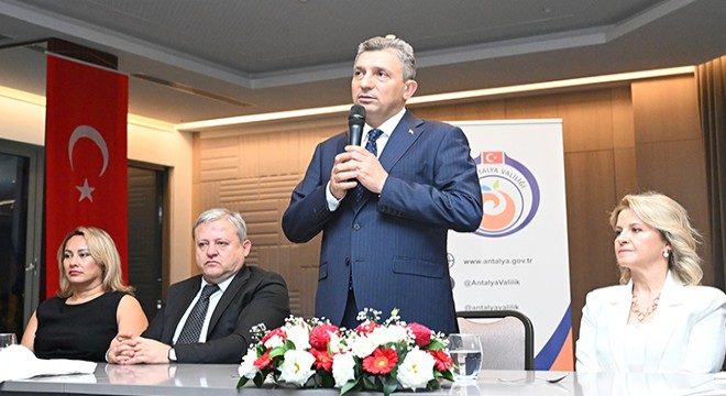 Antalya da Vali yardımcıları ve kaymakamlar onuruna veda programı