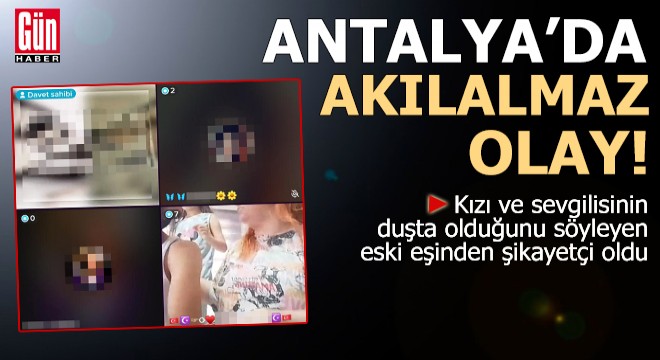 Antalya da akılalmaz olay