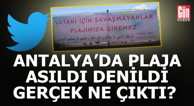 Antalya da asıldığı söylendi gerçek ne çıktı?