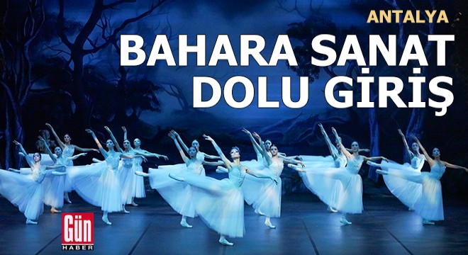 Antalya da bahara sanat dolu giriş