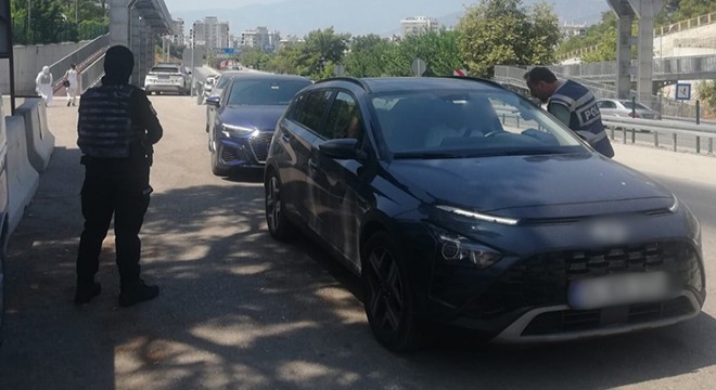 Antalya da çalıntı araç denetimi