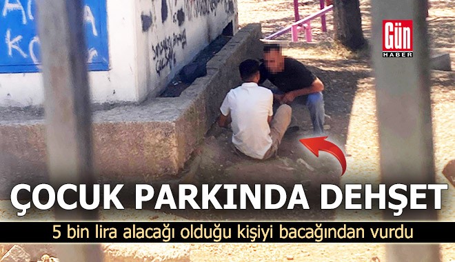 Antalya'da çocuk parkında dehşet!