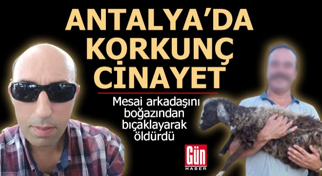 Antalya’da çöp kamyonunda korkunç cinayet!