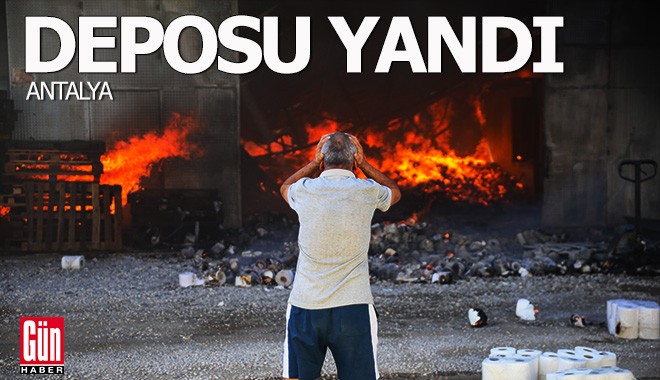 Antalya'da deposu yanan iş insanının feryadı