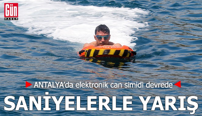Antalya’da elektronik can simidi devrede