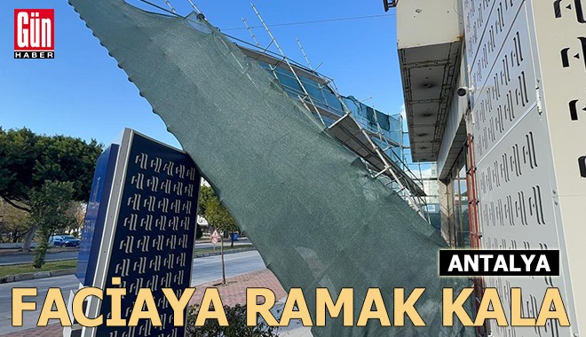 Antalya'da facianın eşiğinden dönüldü!