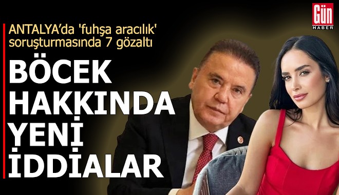Antalya'da 'fuhşa aracılık' soruşturmasında 7 gözaltı