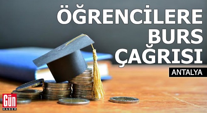 Antalya da gönüllülere öğrenciler için burs çağrısı