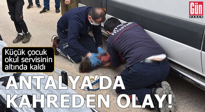 Antalya da kahreden olay!