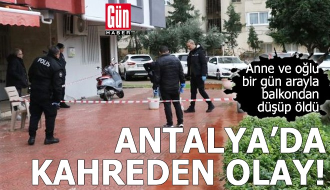 Antalya'da kahreden olay!