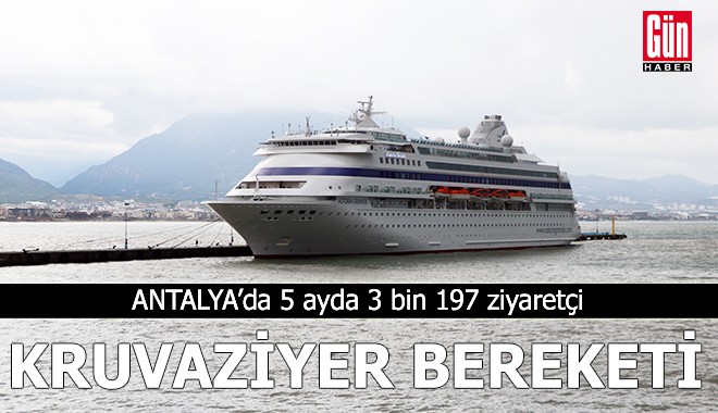 Antalya'da kruvaziyer bereketi