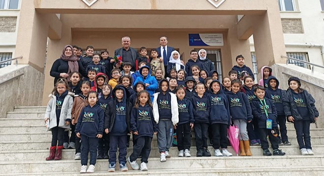 Antalya da okul yaptıran hayırsevere vefa