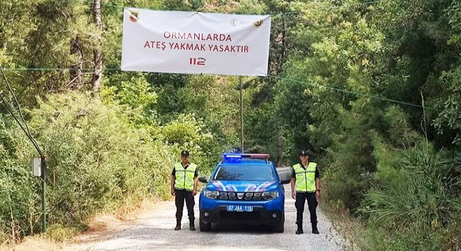 Antalya da orman alanları denetlendi