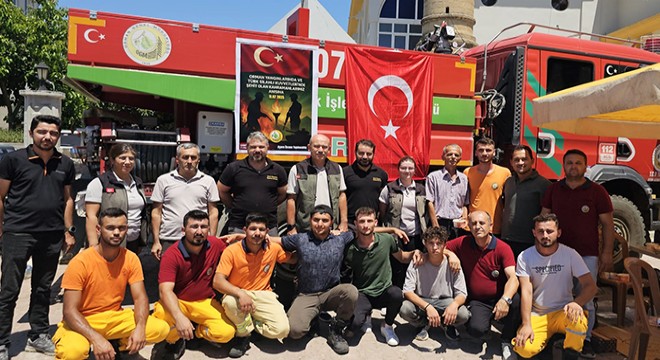 Antalya da orman şehitleri için aşure ikramı
