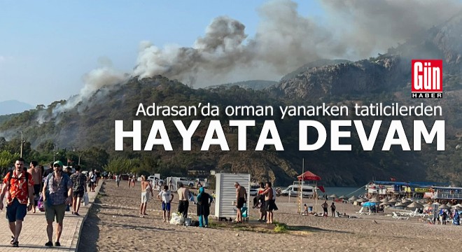 Antalya da orman yangını 1 saatte kontrol altına alındı
