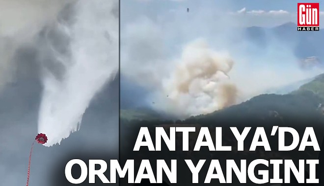Antalya'da orman yangını