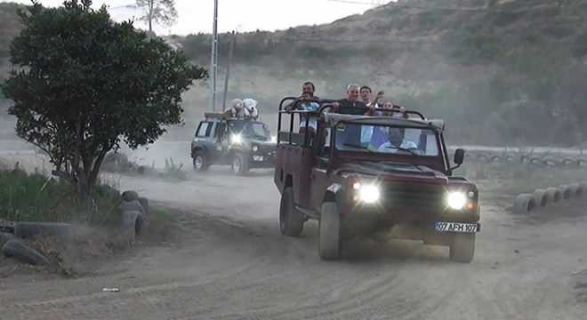 Antalya da özel çocukların off-road heyecanı
