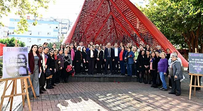 Antalya da şiddete karşı ses, Al Yazma’da yükseldi