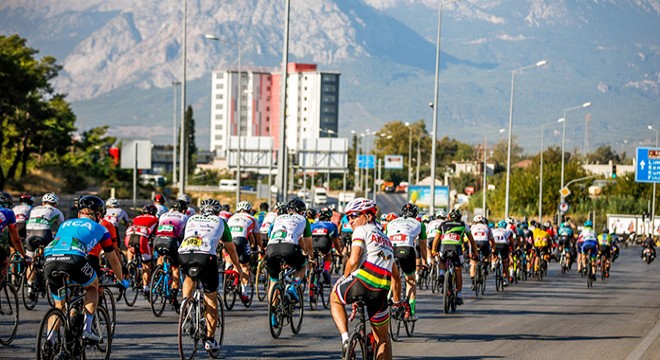 Antalya da sıfırdan zirveye bisiklet yarışı