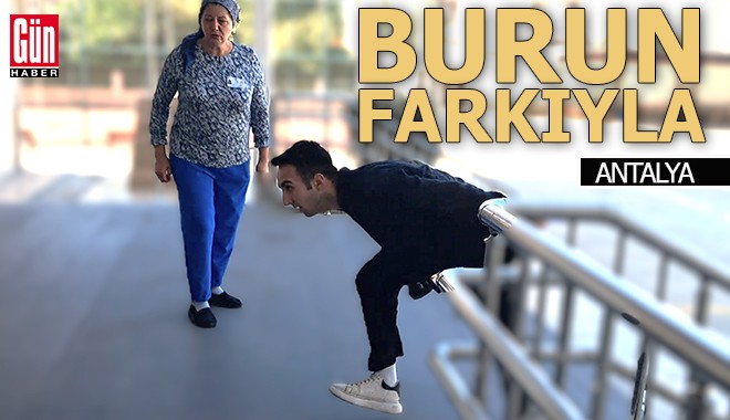 Antalya'da sınava burun farkıyla yetişti