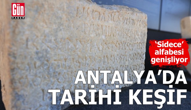 Antalya'da tarihi keşif!