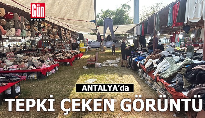 Antalya'da tepki çeken festival görüntüsü
