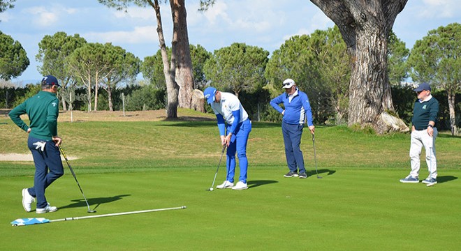 Antalya da toplam 60 bin euro ödüllü golf turnuvası başladı