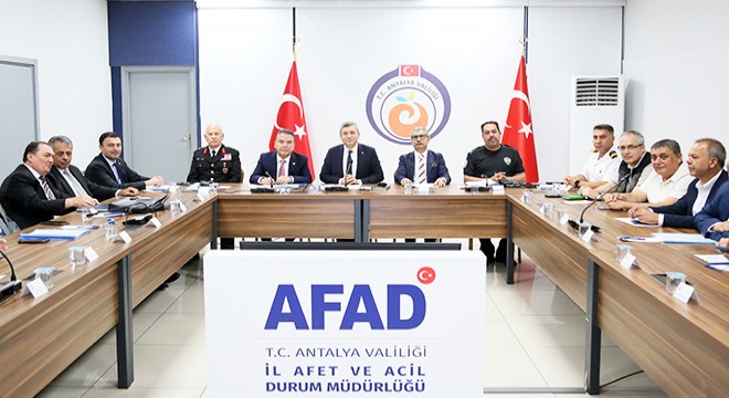 Antalya da tüm eğlence mekanları denetlenecek