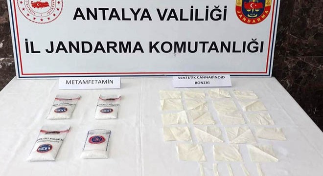 Antalya da uyuşturucu operasyonu