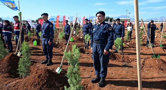 Antalya da yeşil vatan seferberliği
