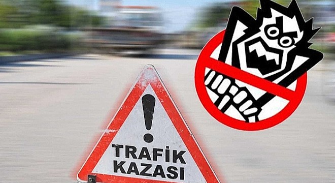 Antalya da yolda aniden durunca kazaya neden oldu