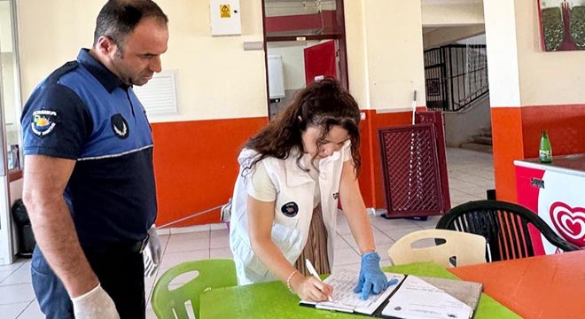 Antalya da zabıtadan okul kantinlerinde denetim