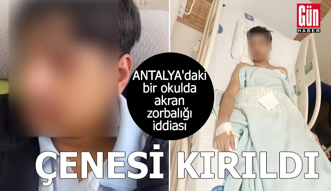 Antalya'daki bir okulda akran zorbalığı iddiası