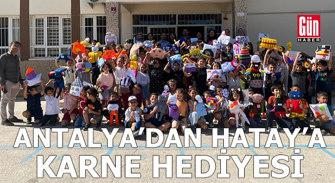 Antalya dan Hatay a karne hediyesi