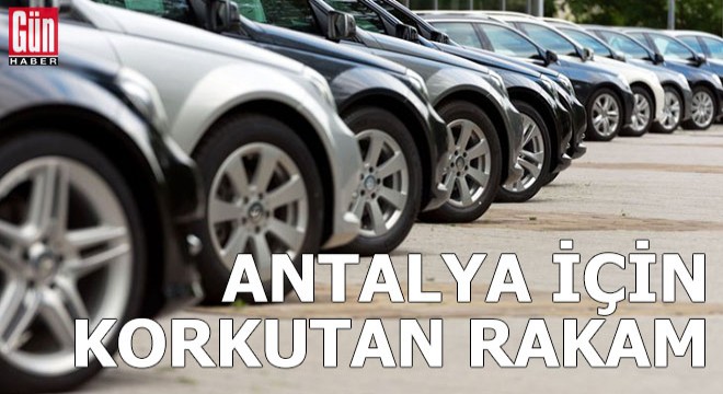 Antalya için korkutan rakam