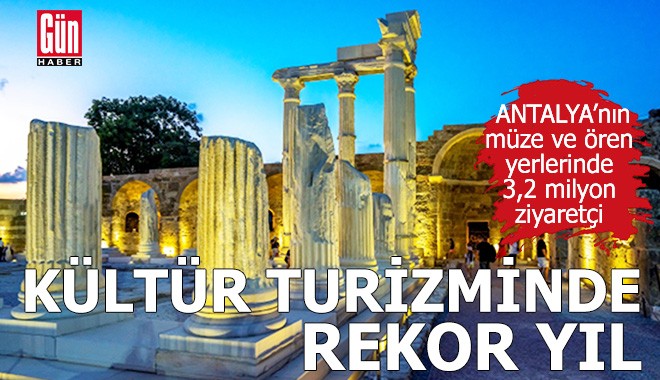Antalya kültür turizminde rekor yıl