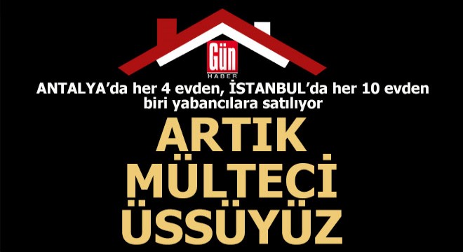 Antalya mültecilerin göz bebeği