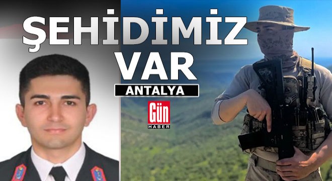 Antalya nın şehidi var